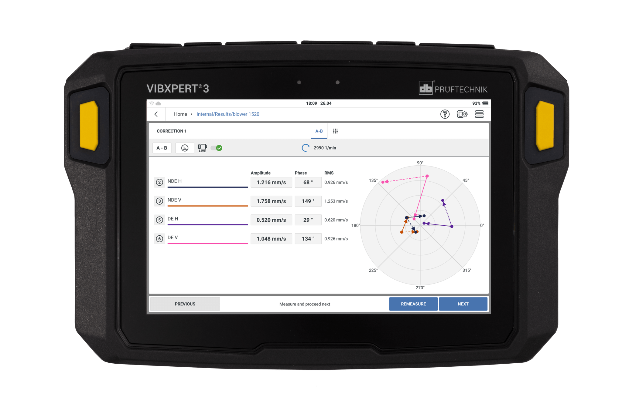 VibXpert 3 Balancer